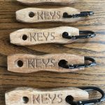 Tent runner key ring